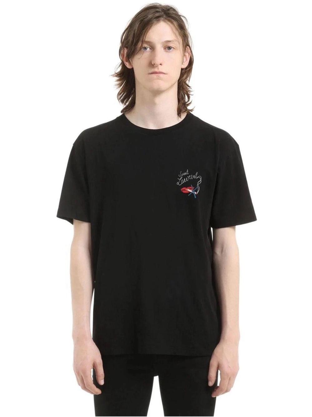 SAINT LAURENT No Smoking Tee L